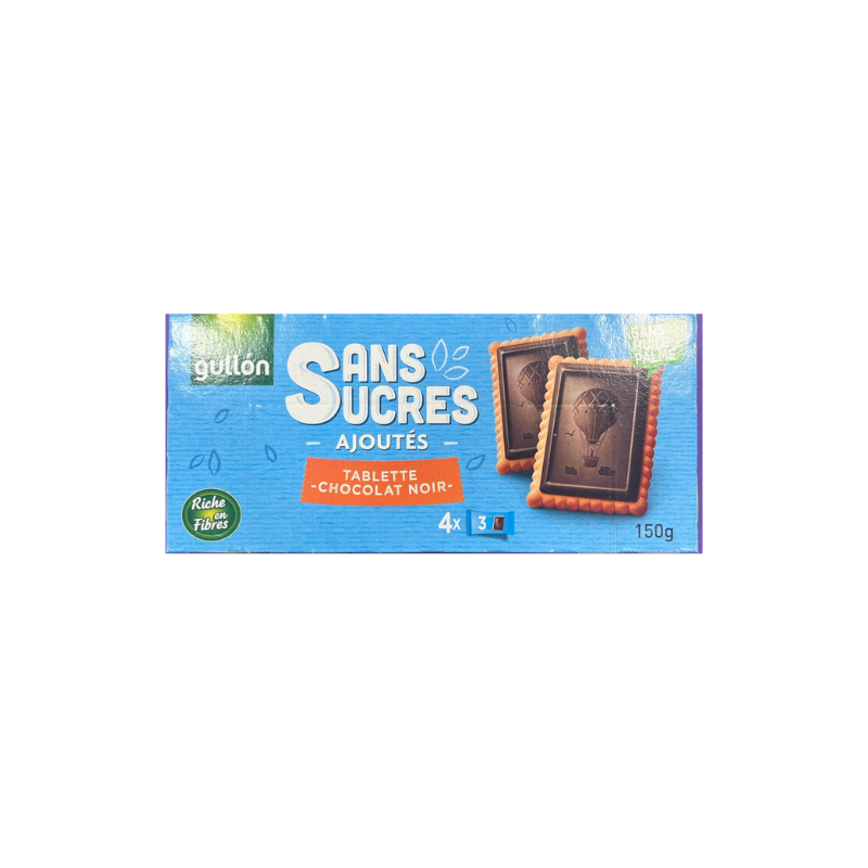 Tablette de chocolat sans sucre