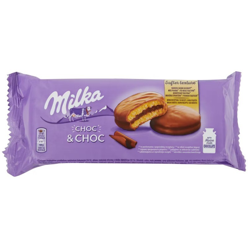 MILKA CHOC & CHOC